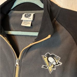 Fleece Penguins Zip up jacket